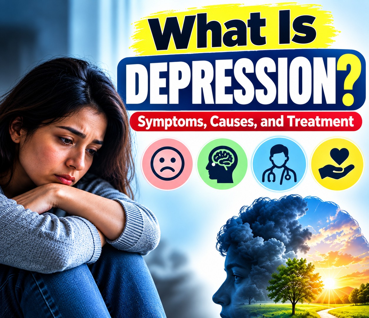 What Is Depression? Symptoms, Causes, and Treatment